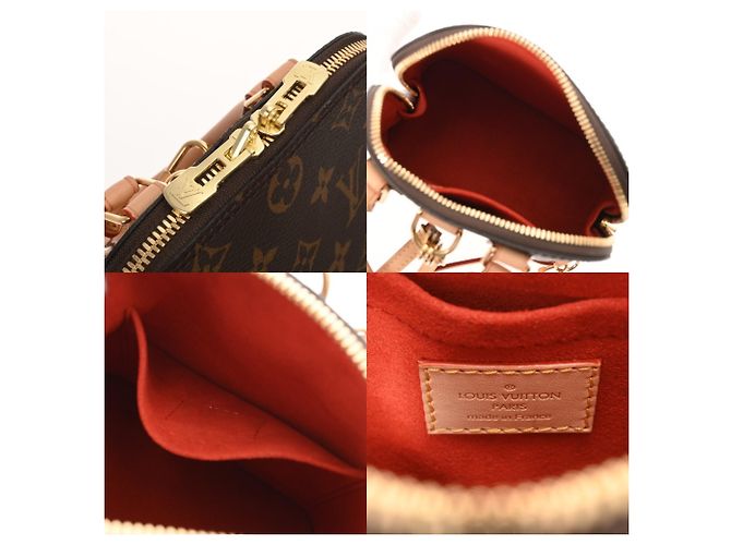 Zaino Alma Monogram Louis Vuitton Marrone - vista 10