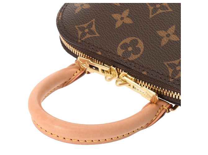 Zaino Alma Monogram Louis Vuitton Marrone - vista 5