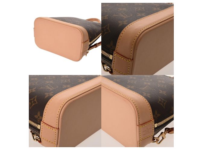 Zaino Alma Monogram Louis Vuitton Marrone - vista 8