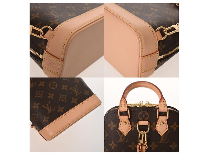 Zaino Alma Monogram Louis Vuitton Marrone - vista 9