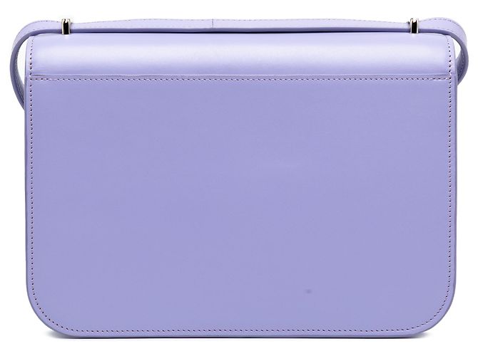 LOEWE Borsa a Spalla Goya in Pelle Viola Media Porpora - vista 2