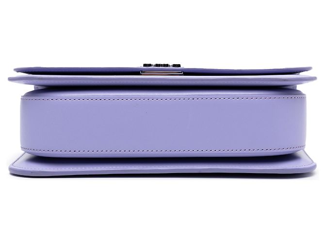 LOEWE Borsa a Spalla Goya in Pelle Viola Media Porpora - vista 3