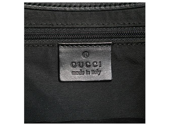 Borsa a spalla Jackie in denim GG nero di Gucci - vista 5