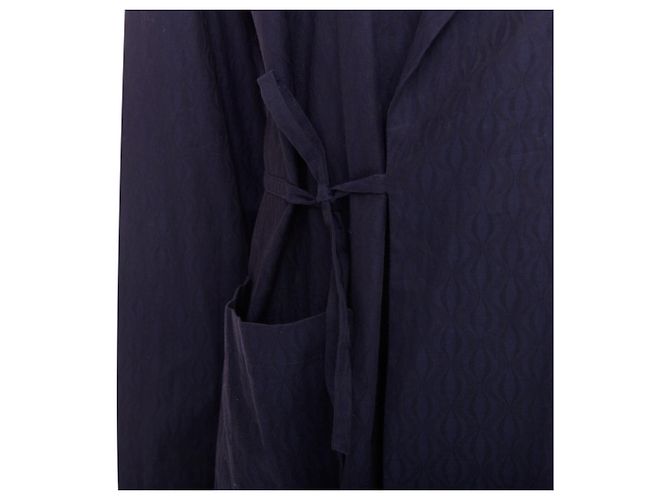 Camisa overshirt kimono de algodón impresa sutil de Dries Van Noten - vista 2