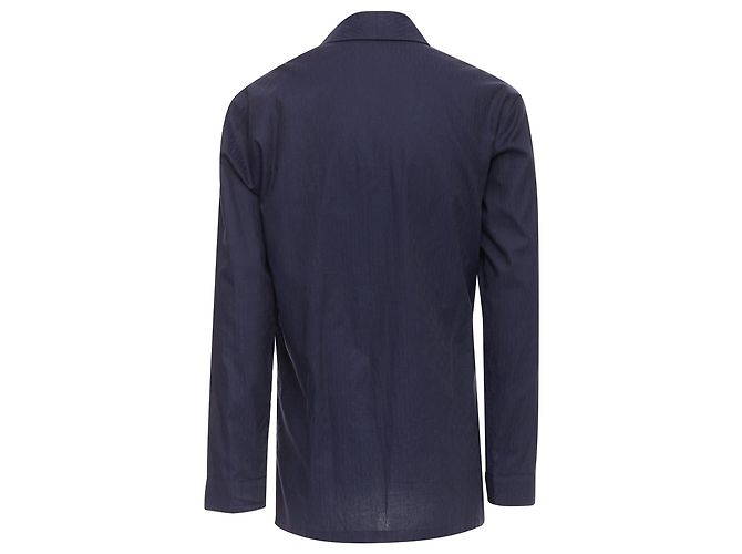 Camisa overshirt kimono de algodón impresa sutil de Dries Van Noten - vista 5