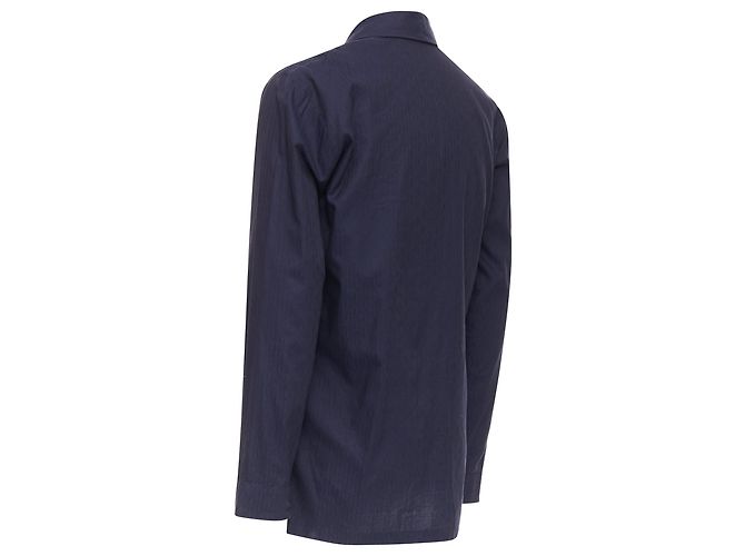 Camisa overshirt kimono de algodón impresa sutil de Dries Van Noten - vista 6