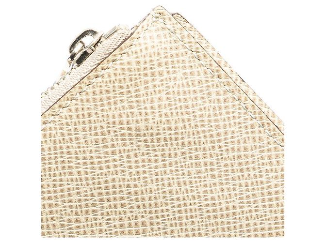 Pochette Cles de Cuero Taiga de Louis Vuitton Castaño Beige - vista 5