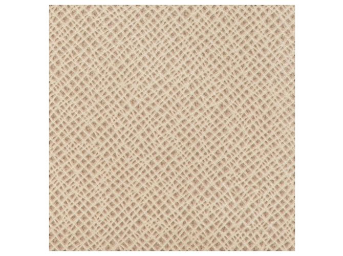 Pochette Cles de Cuero Taiga de Louis Vuitton Castaño Beige - vista 6