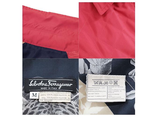 Chaqueta acolchada de Salvatore Ferragamo Roja - vista 10