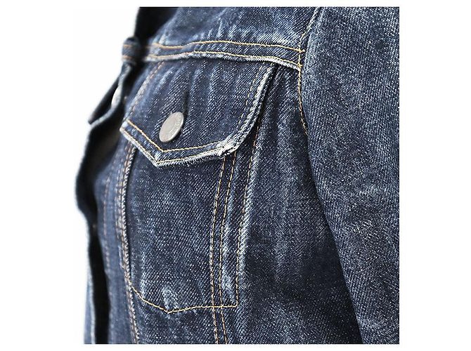 Autre Marque Giacca di denim classica Helmut Lang Blu - vista 11