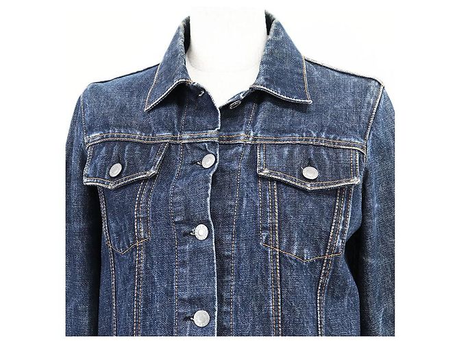 Autre Marque Giacca di denim classica Helmut Lang Blu - vista 2