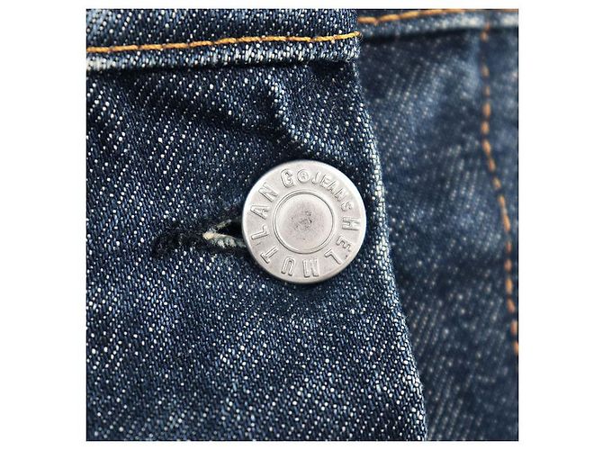 Autre Marque Giacca di denim classica Helmut Lang Blu - vista 3