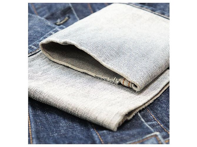 Autre Marque Giacca di denim classica Helmut Lang Blu - vista 5