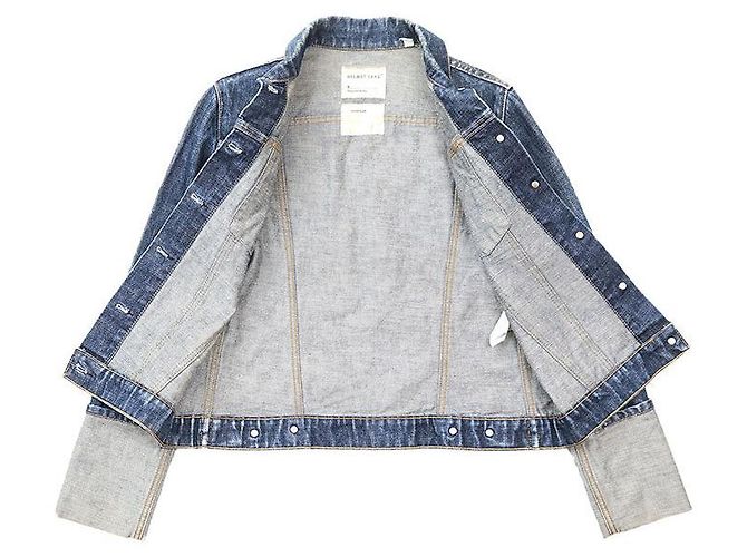 Autre Marque Giacca di denim classica Helmut Lang Blu - vista 8