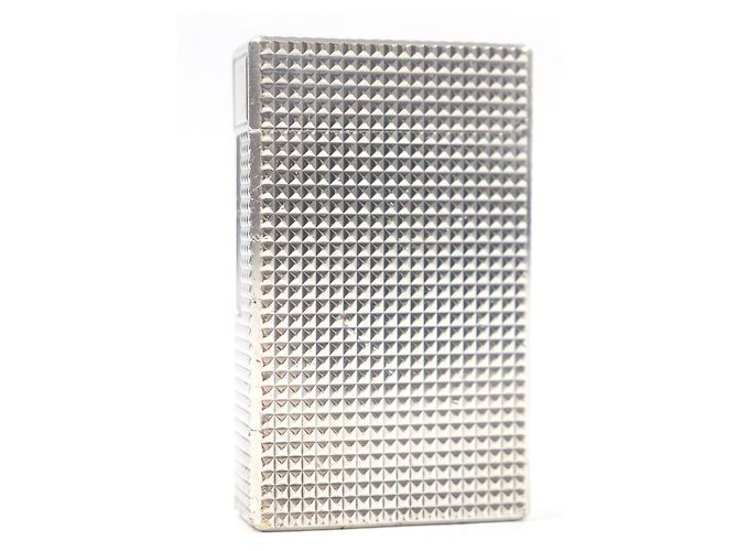 Autre Marque Dupont Line 1 Long Diamond Head Square Lighter Silvery - view 2