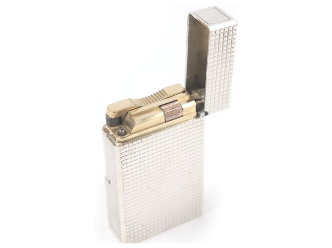 Autre Marque Dupont Line 1 Long Diamond Head Square Lighter Silvery - view 4