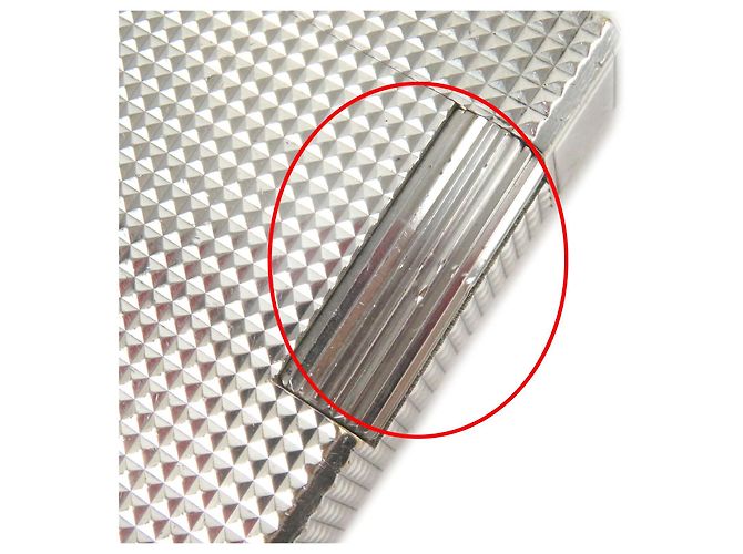 Autre Marque Dupont Line 1 Long Diamond Head Square Lighter Silvery - view 6