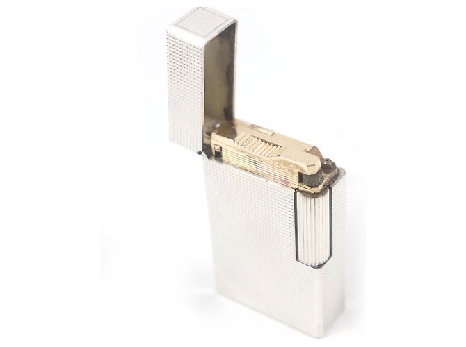Autre Marque Dupont Line 1 Diamond Head Lighter Silvery - view 3