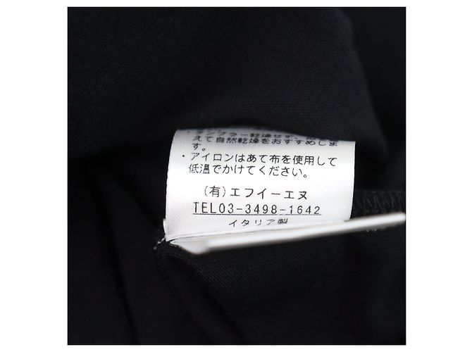 Autre Marque Camiseta de algodón ANTICIPO INZOLIA Negro - vista 9
