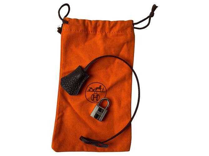Borsa Tote Hermès Bolide 45 G Stamp Marrone scuro - vista 17