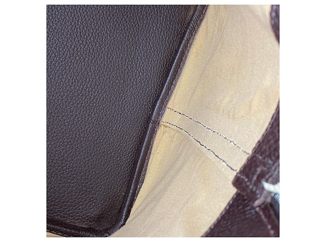 Borsa Tote Hermès Bolide 45 G Stamp Marrone scuro - vista 25