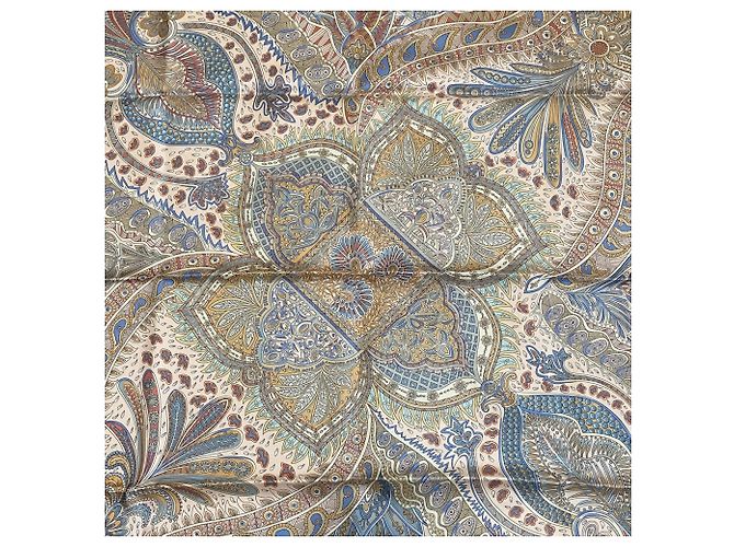 Garden Foulard Carré 90 Giardino della Maharani per Donna di Hermès Multicolore - vista 3