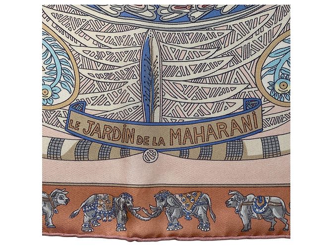 Garden Foulard Carré 90 Giardino della Maharani per Donna di Hermès Multicolore - vista 5