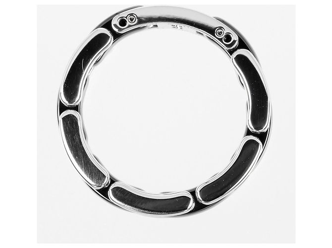 Chanel Ultra Ring 18K White Gold and Ceramic with Diamond Medium Silvery - view 4