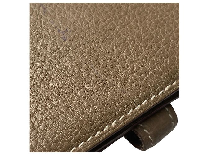 Tarjetero de Mujer Dogon de Hermès Gris pardo - vista 14