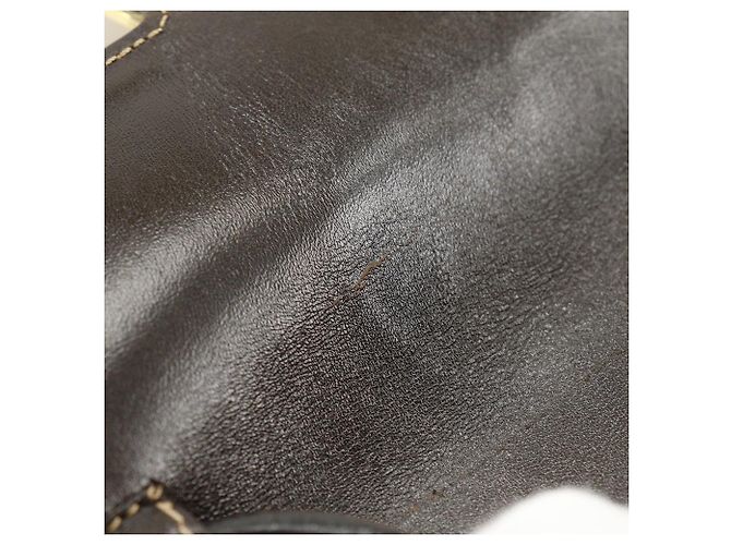 Fendi Zucchino Mamma Baguette Vinile Marrone - vista 4
