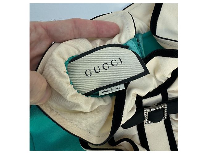 Gucci von Alessandro Michele Pre Fall 2017 Türkis - Ansicht 10