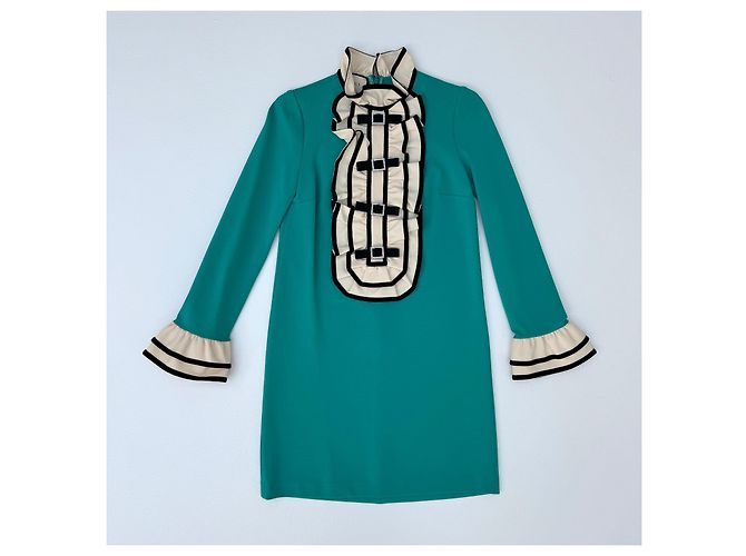 Gucci von Alessandro Michele Pre Fall 2017 Türkis - Ansicht 3