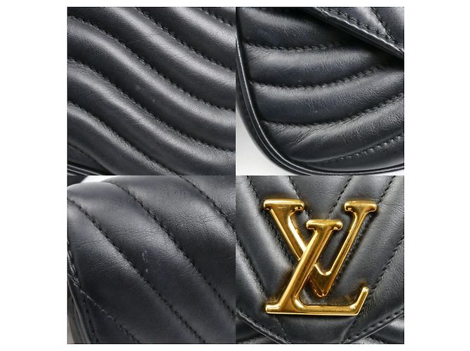 Borsa a Spalla Multi Pochette New Wave Chain di Louis Vuitton Nero - vista 6
