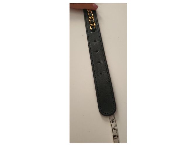 Cintura Vintage Senza Tempo di Chanel Nero D'oro - vista 4