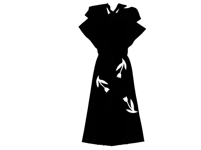 Roland Mouret Primavera 2012 - look 30 - vista 2