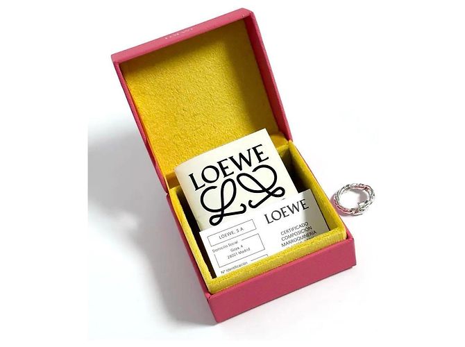 Anillo Napa Twist en Plata para Mujeres y Hombres Loewe - vista 10