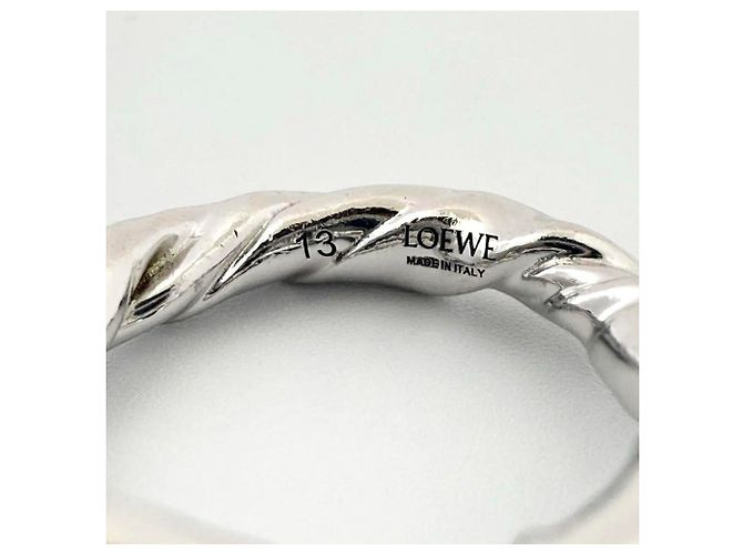 Anillo Napa Twist en Plata para Mujeres y Hombres Loewe - vista 8