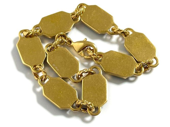 Bracciale FF Link da uomo Fendi - vista 3