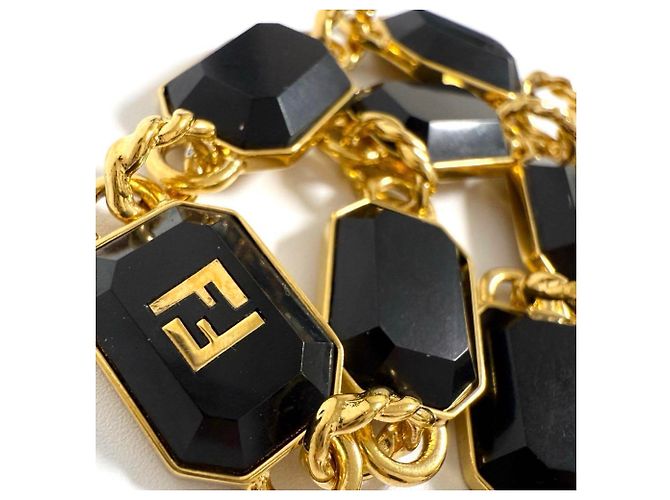 Bracciale FF Link da uomo Fendi - vista 4
