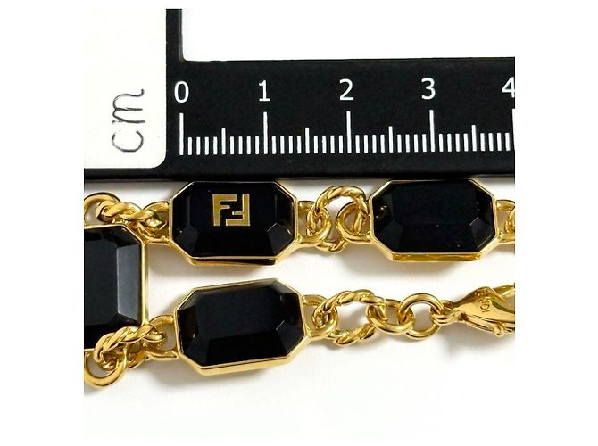 Bracciale FF Link da uomo Fendi - vista 7