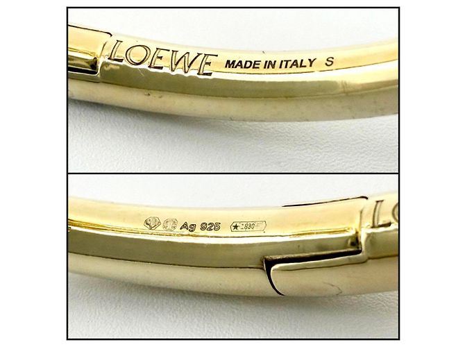 Loewe Damen Anagram Armreif Golden - Ansicht 10