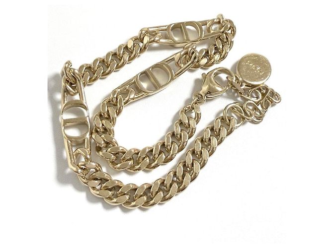 Bracciale a catena CD Icon da uomo di Christian Dior D'oro - vista 4