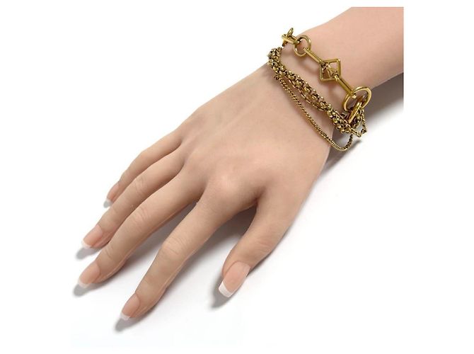 Bracciale Chaine Vegas da uomo Louis Vuitton D'oro - vista 10