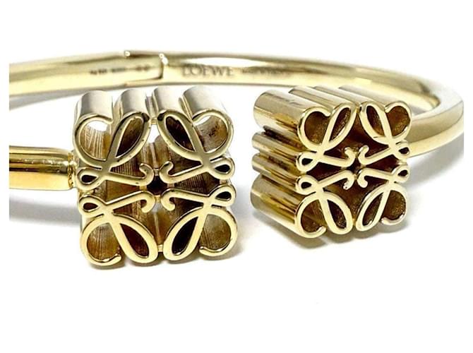 Bracciale a manica Anagram da donna Loewe D'oro - vista 3