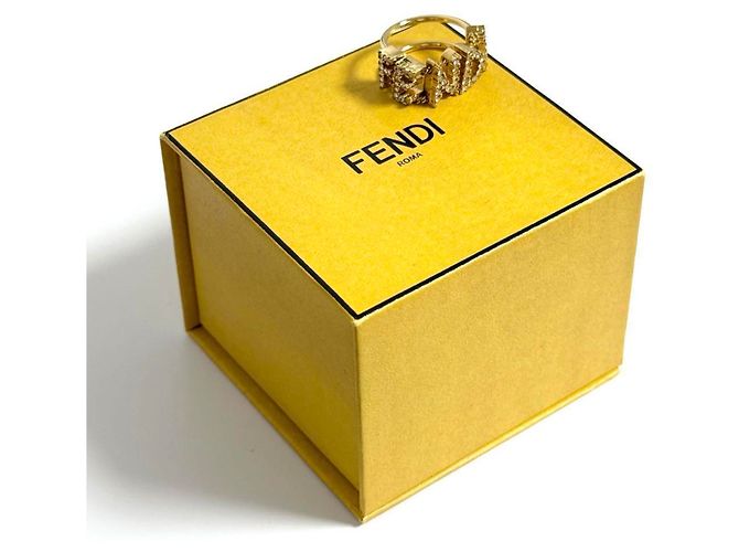 Breiter Ring mit Fendi-Logo - Ansicht 10