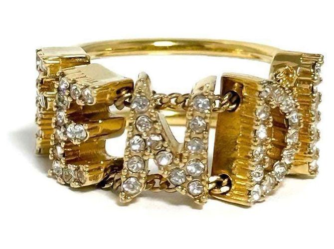 Breiter Ring mit Fendi-Logo - Ansicht 2
