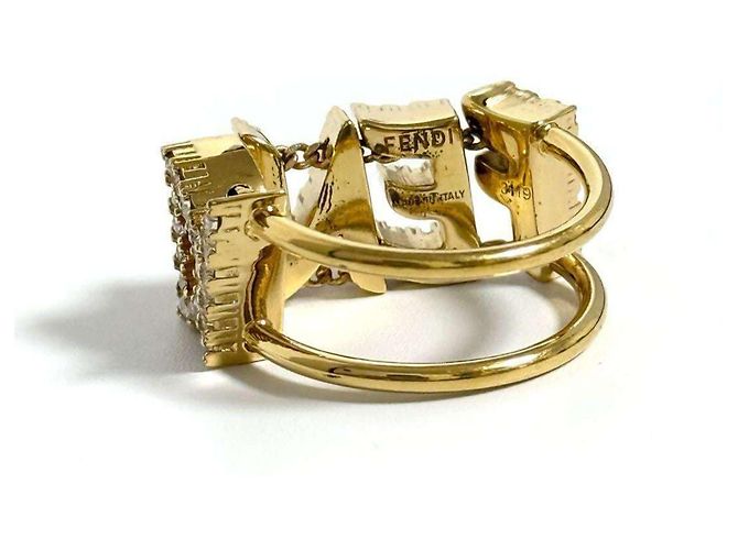 Breiter Ring mit Fendi-Logo - Ansicht 5