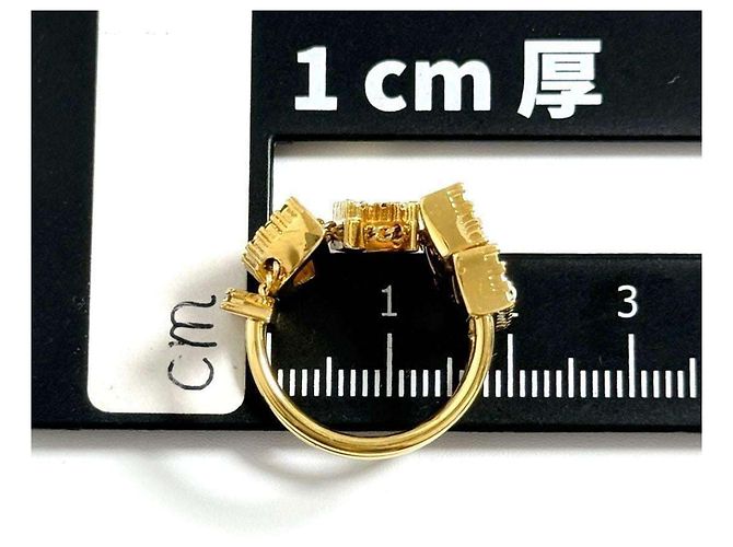Breiter Ring mit Fendi-Logo - Ansicht 8