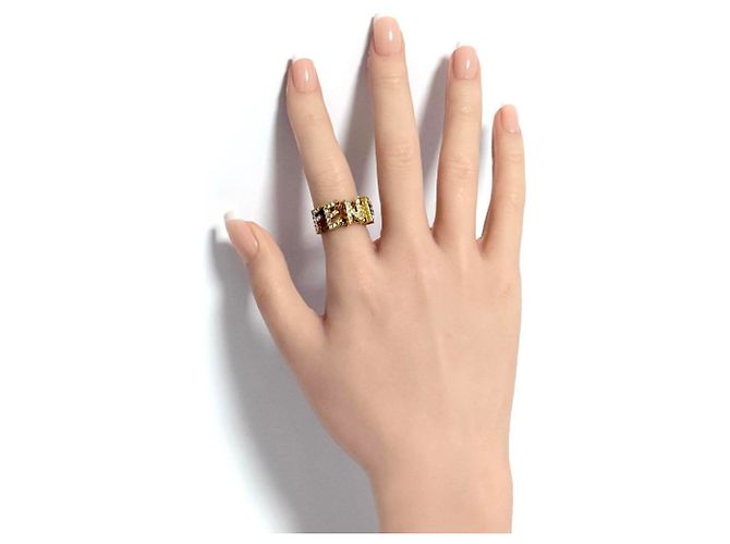 Breiter Ring mit Fendi-Logo - Ansicht 9
