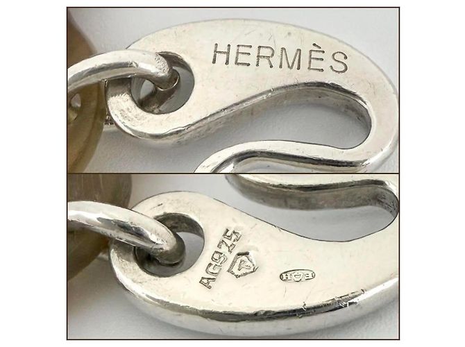 Bracciale Charm in Argento 925 Hermès - vista 9